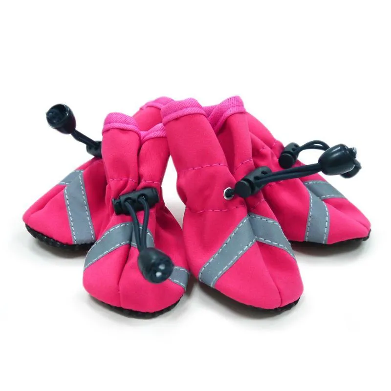Slip On Paws Dog Booties Pink