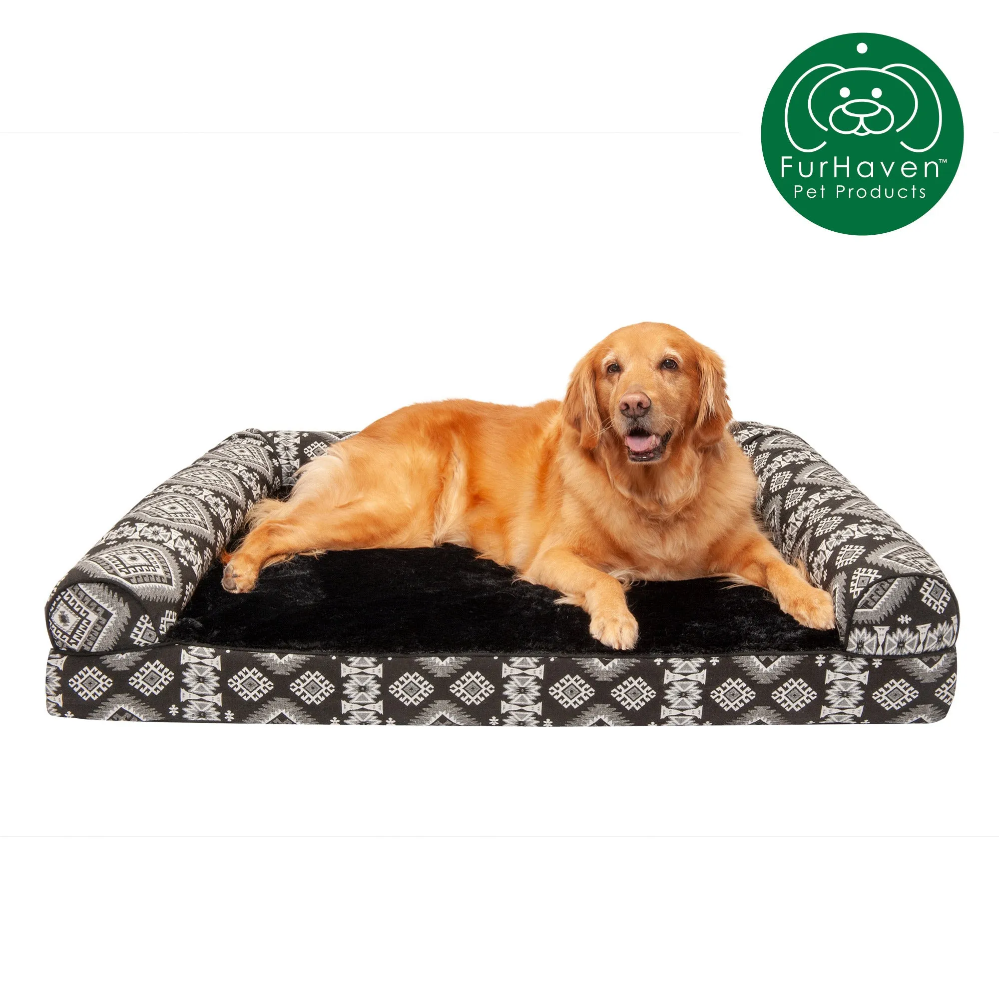 Southwest Kilim Sofa-Style Pet Bed