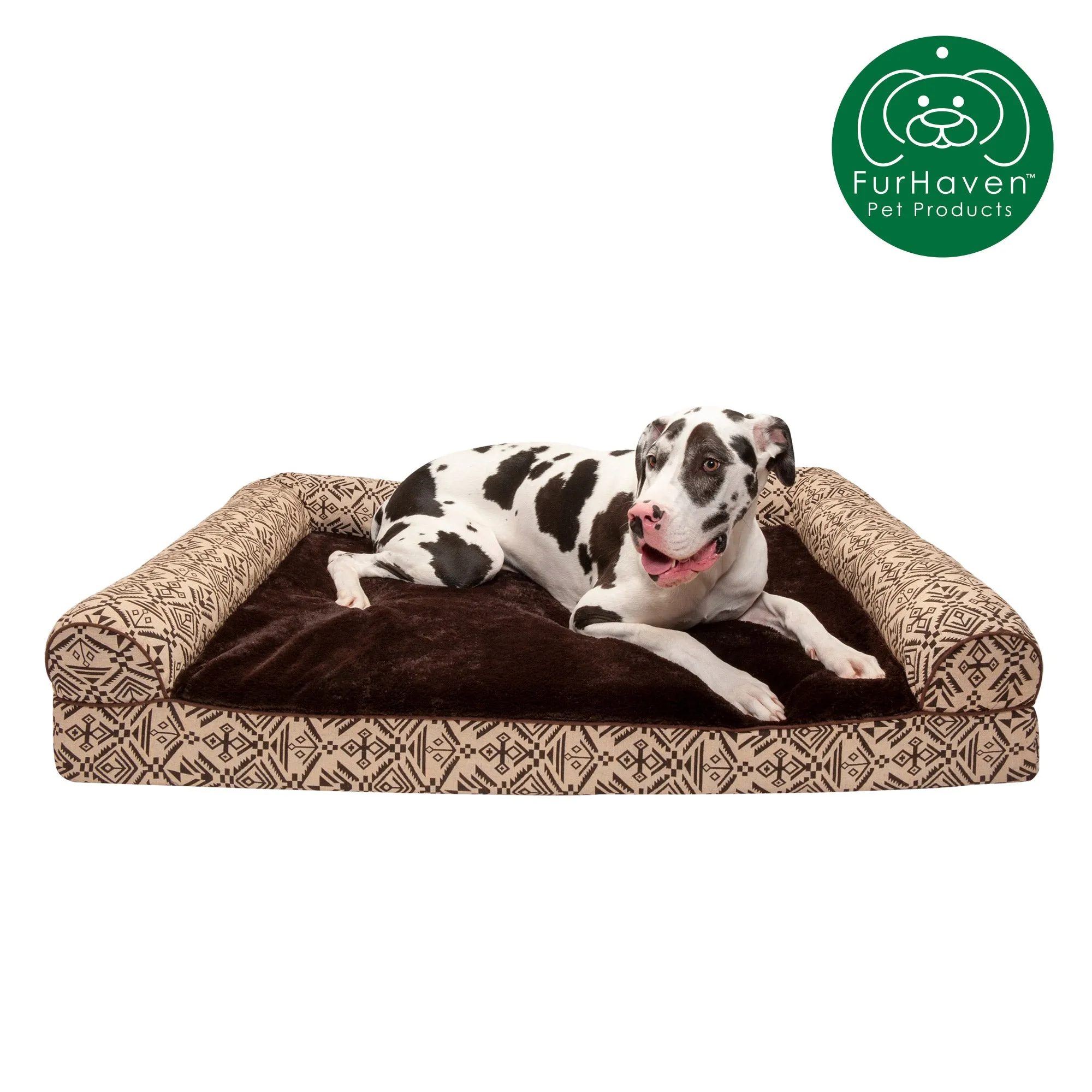 Southwest Kilim Sofa-Style Pet Bed