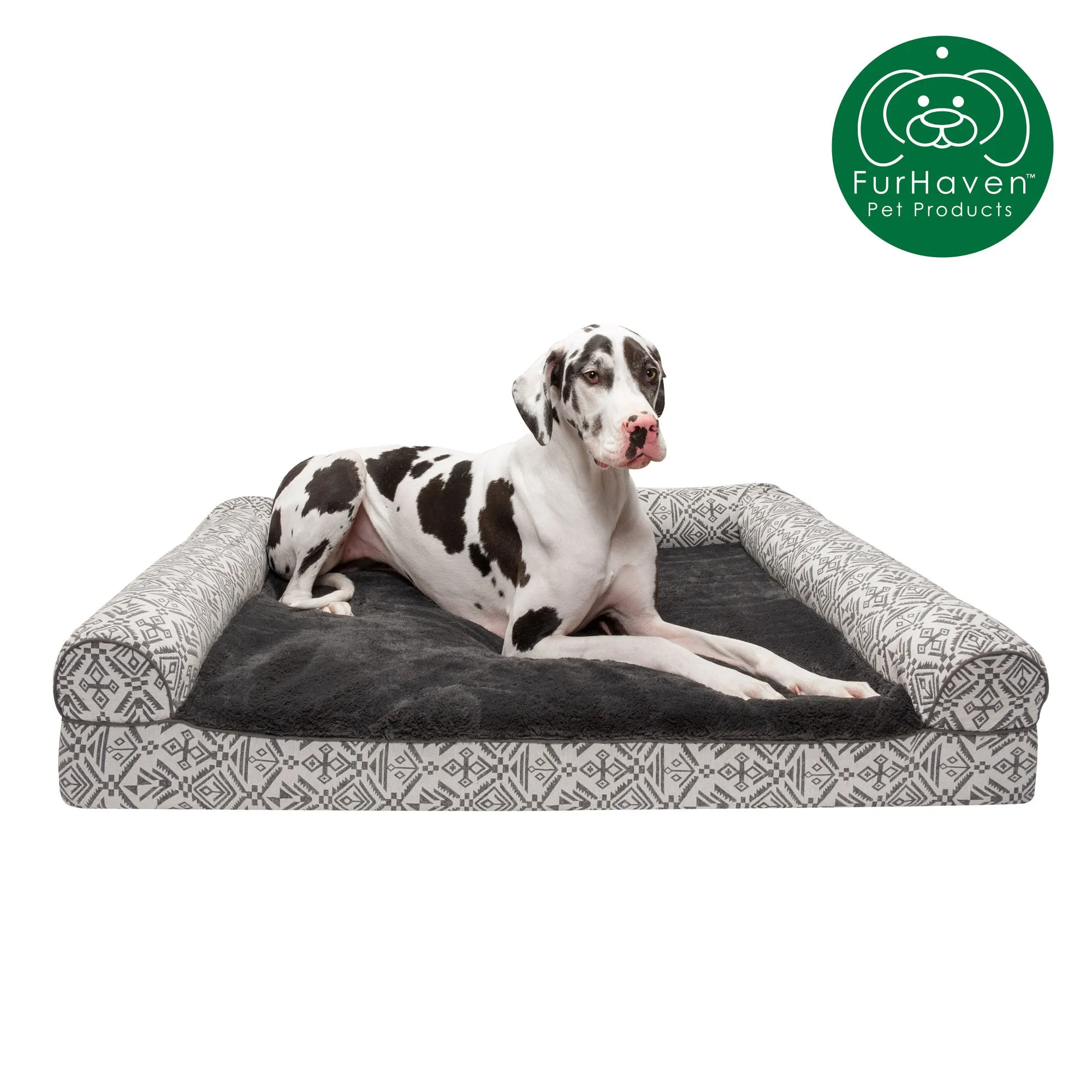Southwest Kilim Sofa-Style Pet Bed