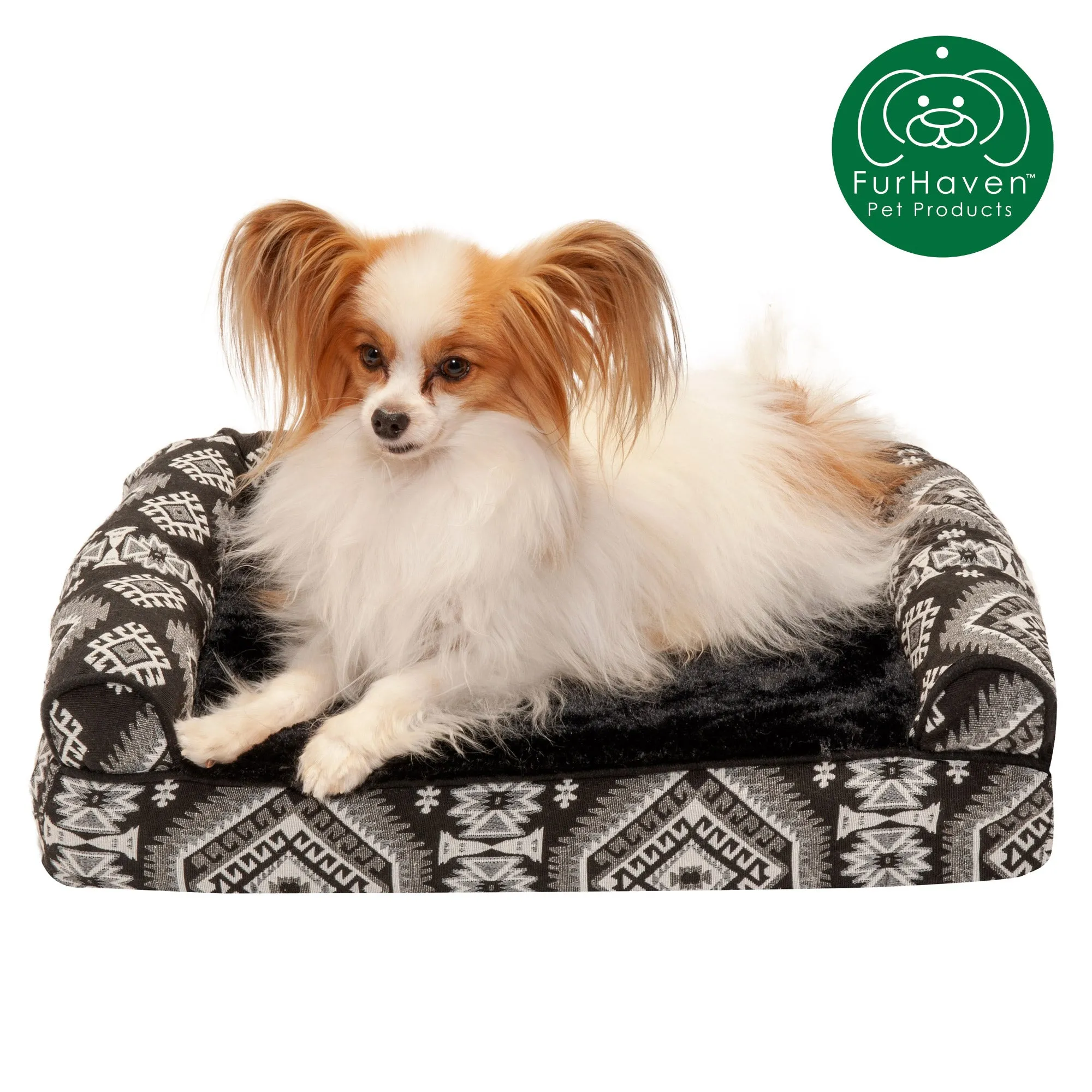 Southwest Kilim Sofa-Style Pet Bed