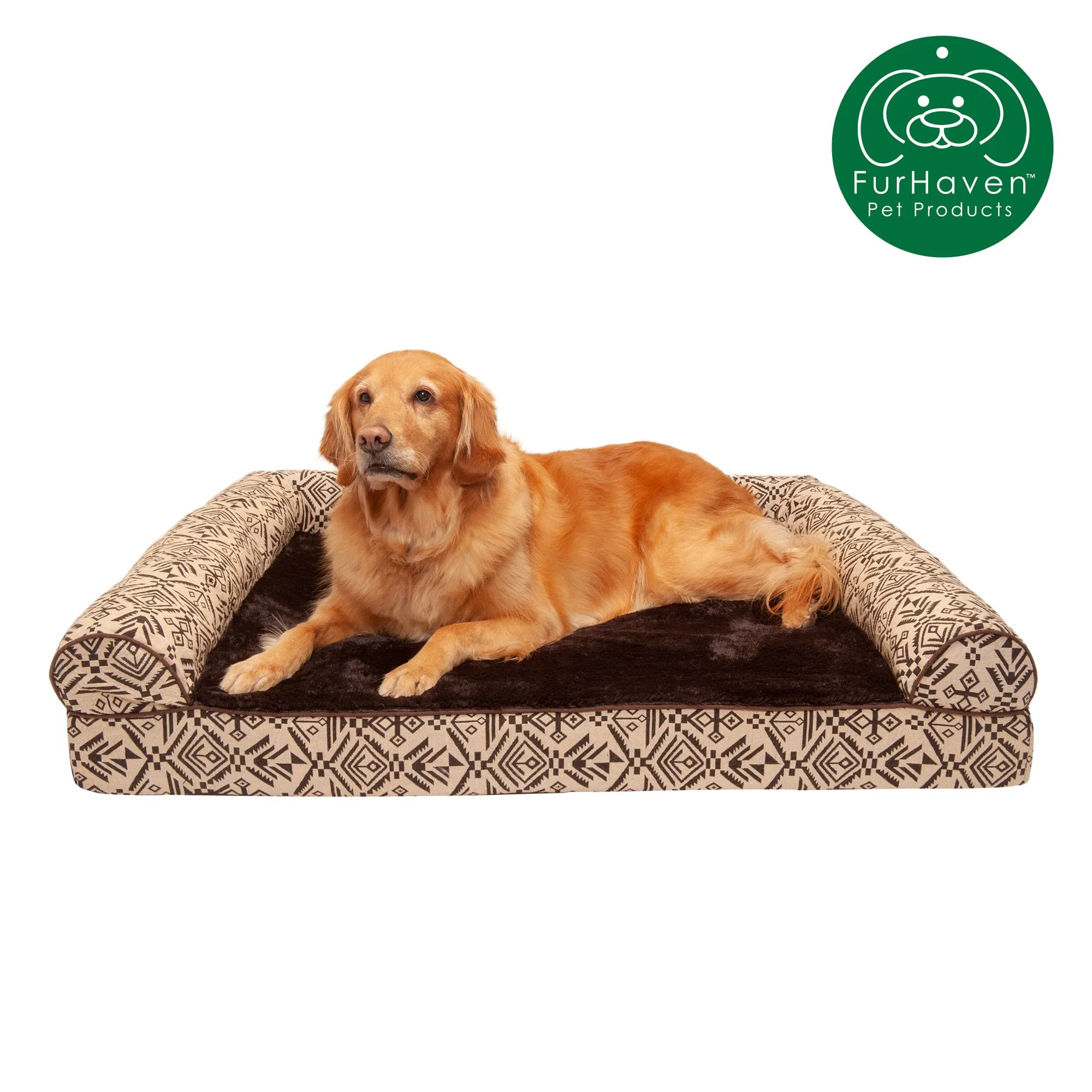Southwest Kilim Sofa-Style Pet Bed