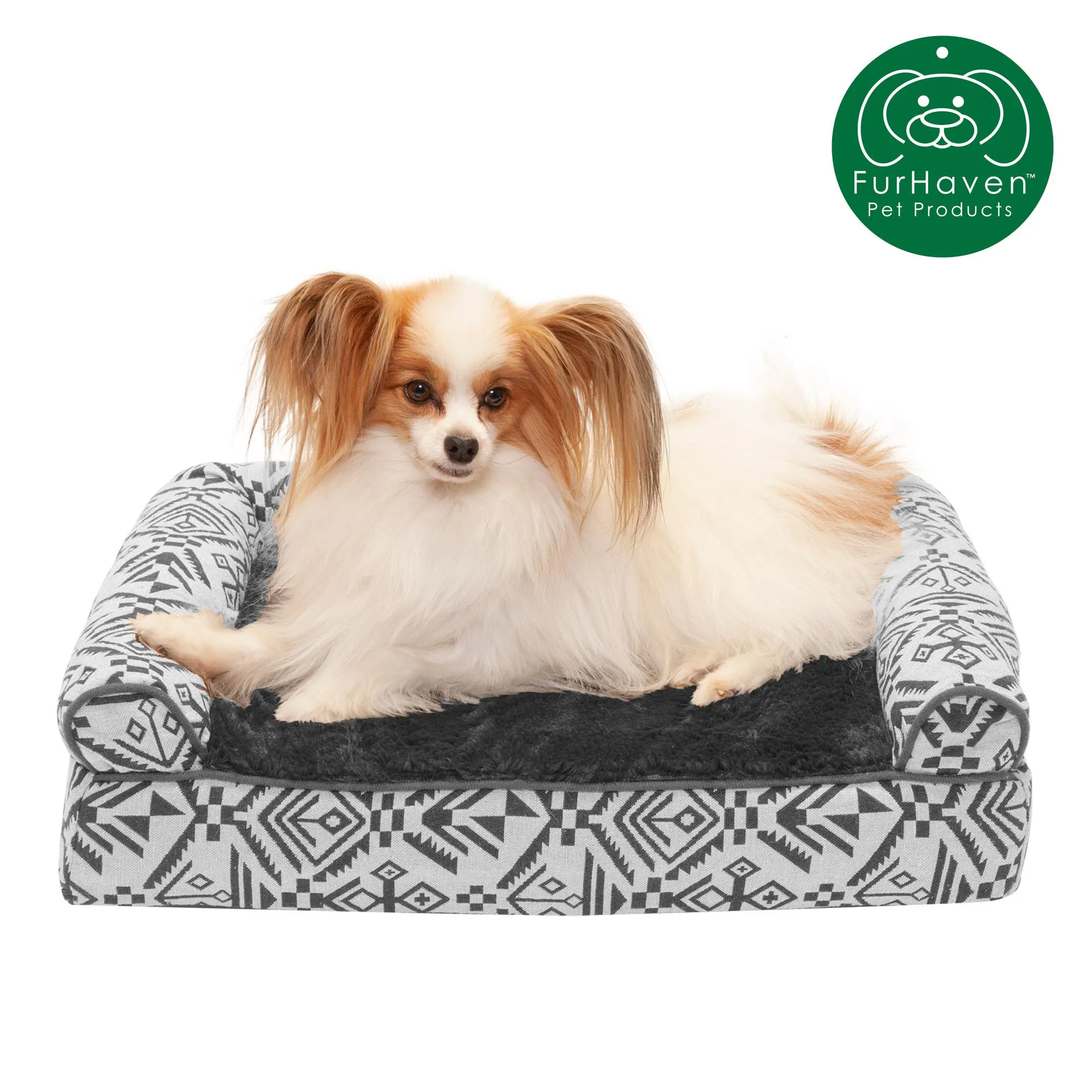 Southwest Kilim Sofa-Style Pet Bed