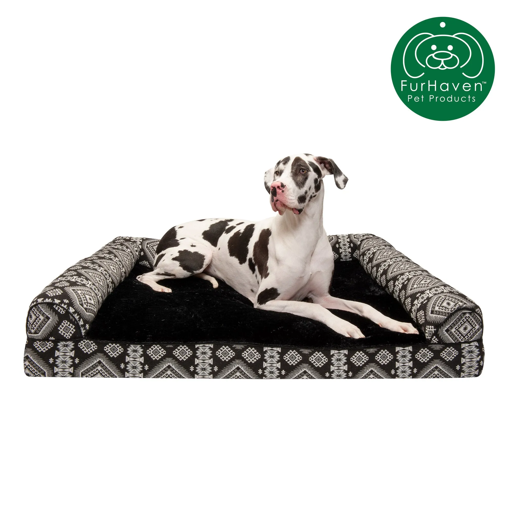 Southwest Kilim Sofa-Style Pet Bed