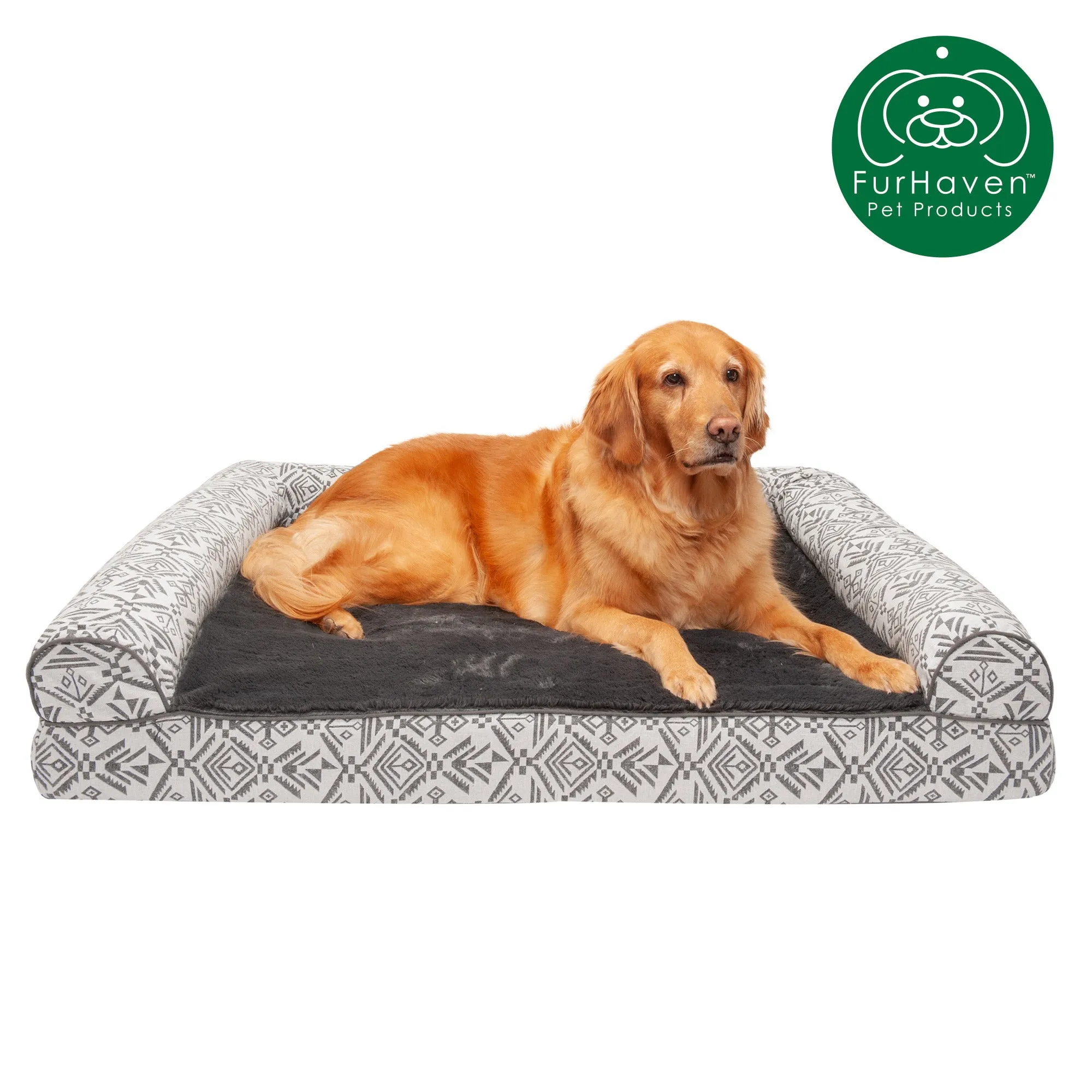 Southwest Kilim Sofa-Style Pet Bed