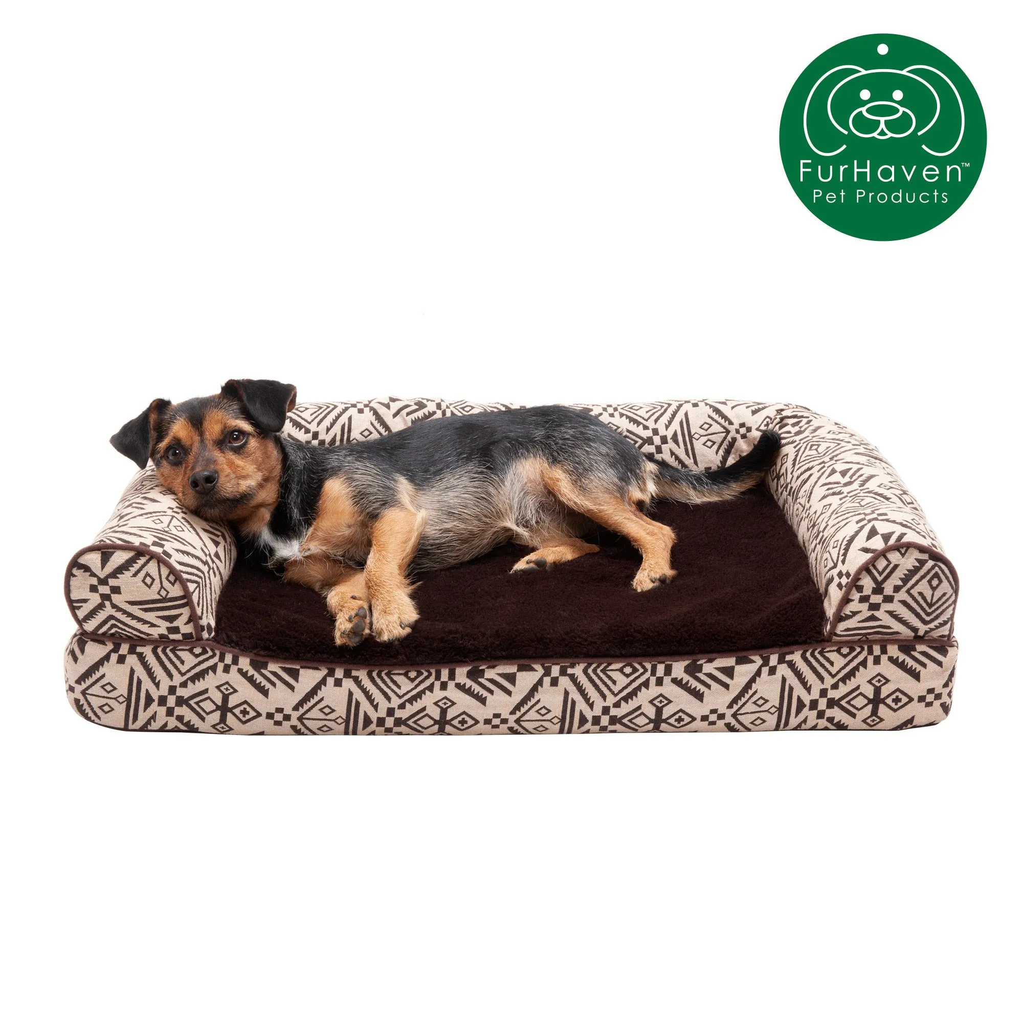 Southwest Kilim Sofa-Style Pet Bed