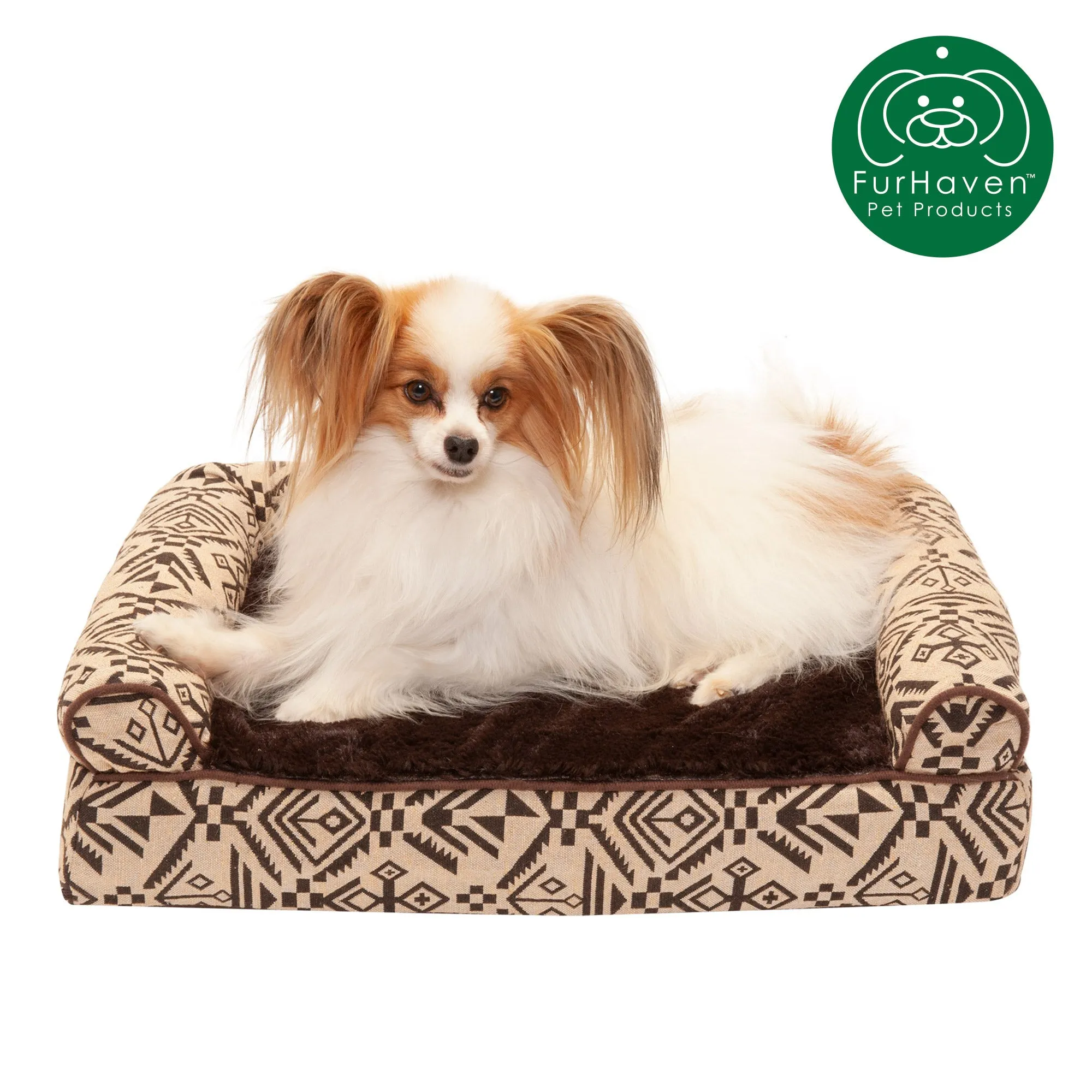 Southwest Kilim Sofa-Style Pet Bed