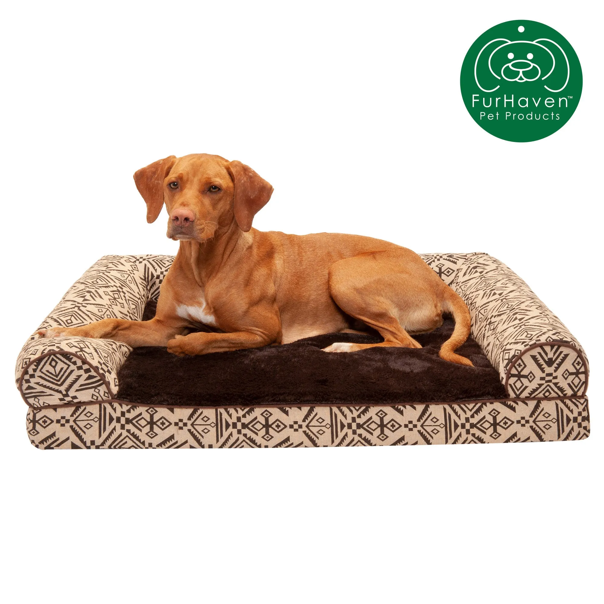 Southwest Kilim Sofa-Style Pet Bed