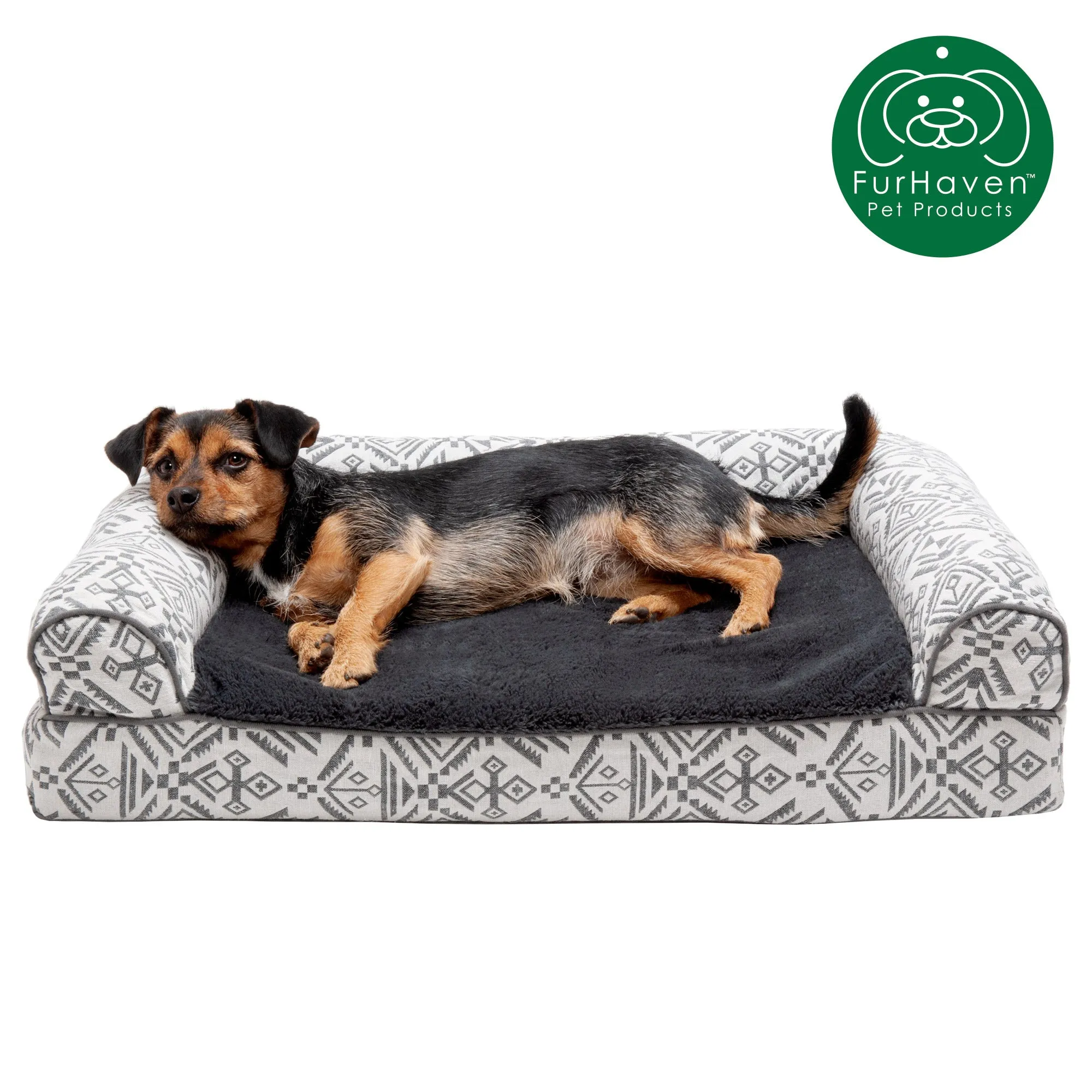 Southwest Kilim Sofa-Style Pet Bed