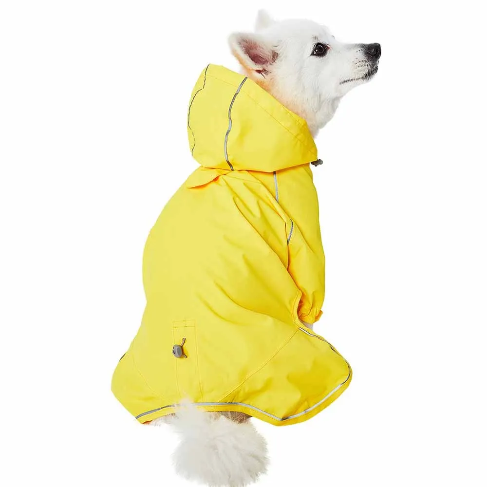 Waterproof Reflective Dog Raincoat with 2 Legs for Pets
